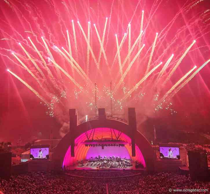 Red, white and blue roll into LA County on a sizzling July 4