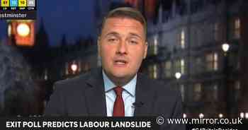 Labour's Wes Streeting in tears at sight of exit poll as reality of landslide victory sinks in