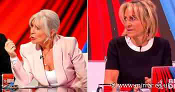 Channel 4 host Emily Maitlis can't hide true feelings about Nadine Dorries in awkward clip