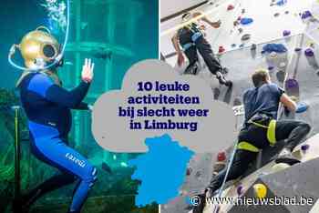 OVERZICHT. Duiken tussen tropische vissen of ruim 50 sporten in één park: 10 tips voor activiteiten bij slecht weer in Limburg
