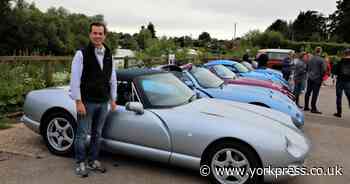 Classic and performance cars on show in Hovingham