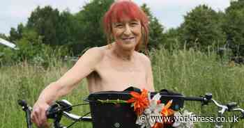 York Naked Bike Ride: 'our message is about cyclist safety'