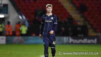 Middlesbrough set to win the race for 16-year-old Swindon starlet Harley Hunt on a deal that could rise to £1.5million... after beating out Premier League competition for his signature