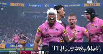 Hunter sets up 'champagne' Panthers try