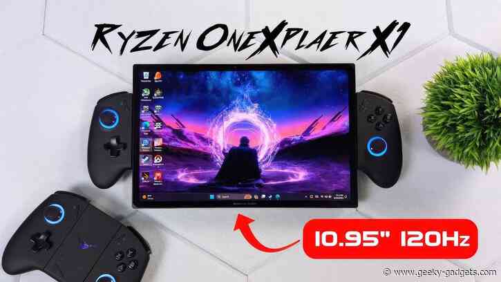 ONEXPLAYER X1 Ryzen Edition handheld games console
