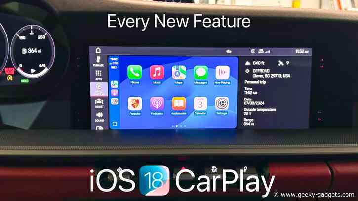 The Future of Apple CarPlay: What’s New in iOS 18