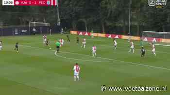 Ajax komt op achterstand tegen PEC Zwolle na heerlijke treffer van Fontana