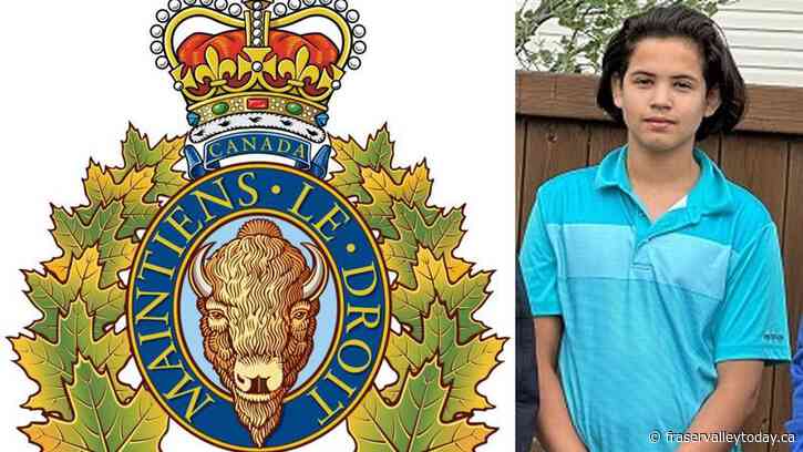 RCMP seeking public’s help in locating missing 12-year-old Langley boy