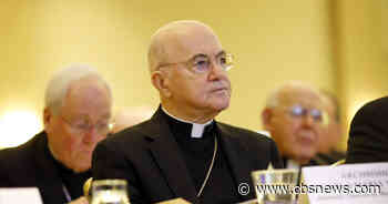 Vatican excommunicates ex-ambassador to U.S., declares him guilty of schism