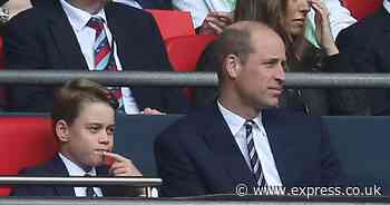Prince William will be at England Euros game and fans hope George joins him
