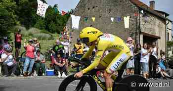 Pogacar loopt in tijdrit Tour de France uit op Vingegaard, Evenepoel snelt naar eerste etappezege