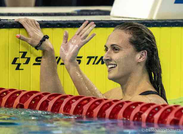 Masse, Liendo among four captains named for Canadian Olympic swim team