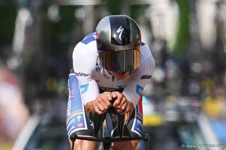 Tour de France: Remco Evenepoel closes gap with Stage 7 time trial win