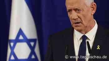 Nahost-Liveblog: ++ Gantz verspricht Netanyahu Unterstützung für Waffenruhe-Deal ++