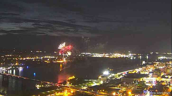 Missed WBRZ's Fireworks on the Mississippi? Watch here!