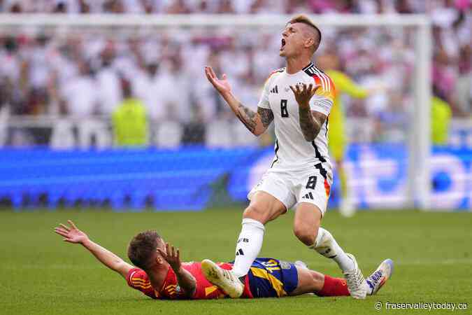 Wirtz’s last-gasp equalizer sends Germany and Spain into extra time in Euro 2024 quarterfinal