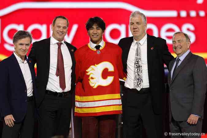 Flames sign 2024 first-round picks Parekh, Gridin to three-year entry-level contracts