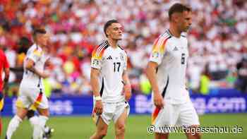Fußball-EM: Deutschland verliert und scheidet gegen Spanien aus