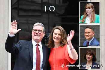 General Election results LIVE: Reeves becomes first female chancellor and Rayner deputy PM as Starmer names Cabinet