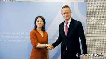 Bedauern im Auswärtigen Amt: Ungarn sagt kurzfristig Treffen mit Baerbock ab