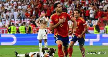 Drama voor Duitsers: Spanje schakelt gastland na verlenging uit in spektakelstuk en bereikt halve finales