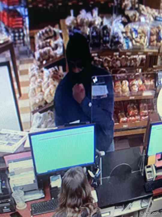 Harrah Police looking to identify armed robbery suspect