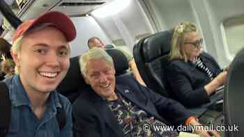 United passenger alleges Hillary Clinton was sour after spotting her and Bill on United flight to Jackson Hole