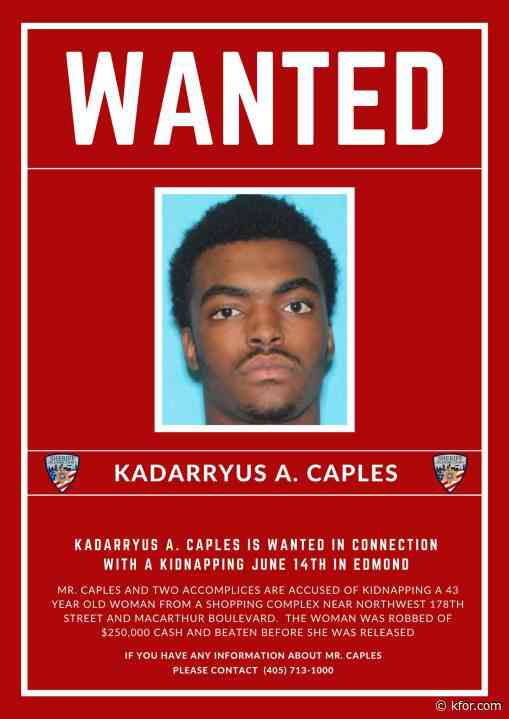 Edmond kidnapping suspect arrested in Dallas
