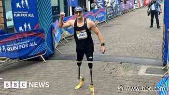 World record hope for paralympian after city run