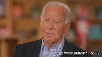 Joe Biden interview: President makes up new word when asked how he'll feel if Trump beats him in November - with his laid-back answer further infuriating panicked Dems