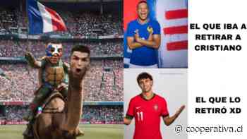 Cristiano protagonizó los memes tras la eliminación de Portugal en la Euro 2024