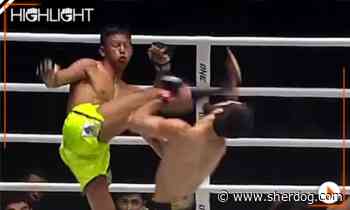 ONE on Prime Video 23 Highlight Video: Worawit Madabram Head Kick KOs Ali Saldoev