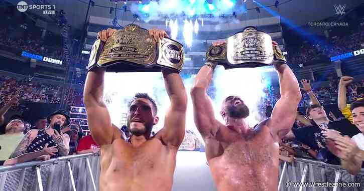 DIY Win WWE Tag Titles On 7/5 WWE SmackDown