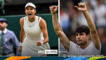 Alcaraz and Raducanu advance in thrillers | Best of Wimbledon Day Five