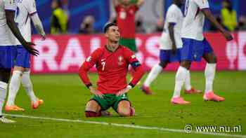 Ronaldo met Portugal uitgeschakeld op EK na penaltyserie tegen Frankrijk