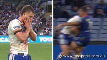 ‘How is that clear?’ NRL great rages as Bulldogs star enjoys lucky escape over costly late hit