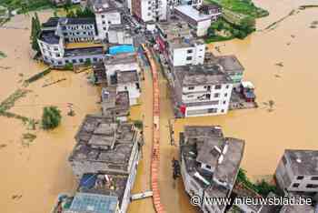 Overstromingen in Centraal-China na grote dijkbreuk