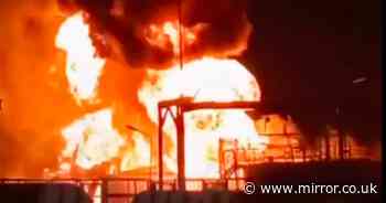 Putin suffers major loss after Ukraine kamikaze drone strikes blows up oil depots