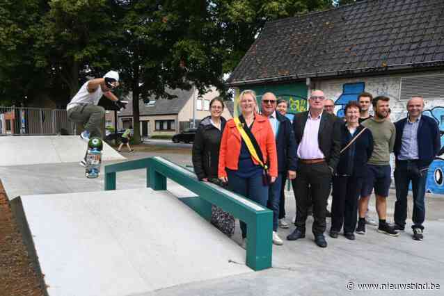 Vernieuwd skatepark aan De Brug ingehuldigd in Zwevegem