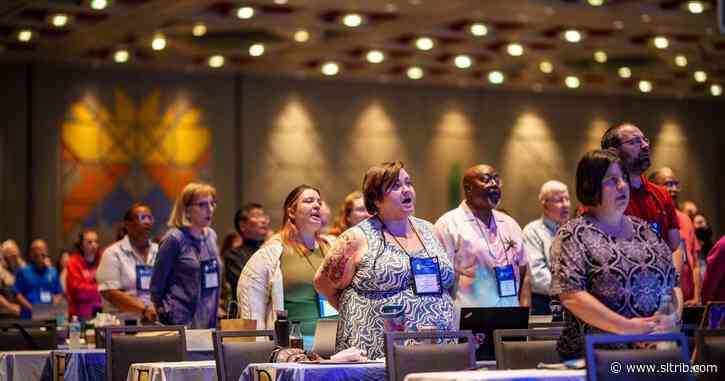 Climate change, gender identity, Gaza — Presbyterians tackle hot-button issues in SLC gathering