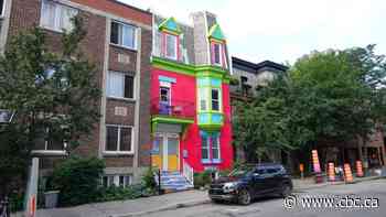 House painted in neon colours for a Koodo ad violates rules, says City of Montreal