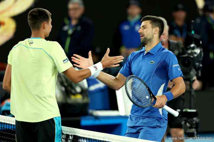 Alexei Popyrin: 'I can challenge Novak Djokovic'