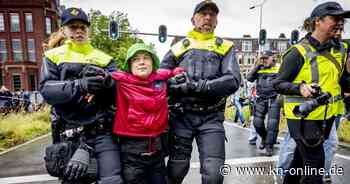 In Den Haag: Greta Thunberg bei Klimaprotest festgenommen