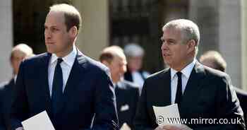 Prince William's 'ruthless' acts against Prince Andrew as he's 'toxic' to the royal brand