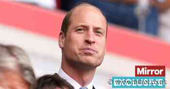 Prince William 'had grin of excitement and anticipation' during England's Euro clash