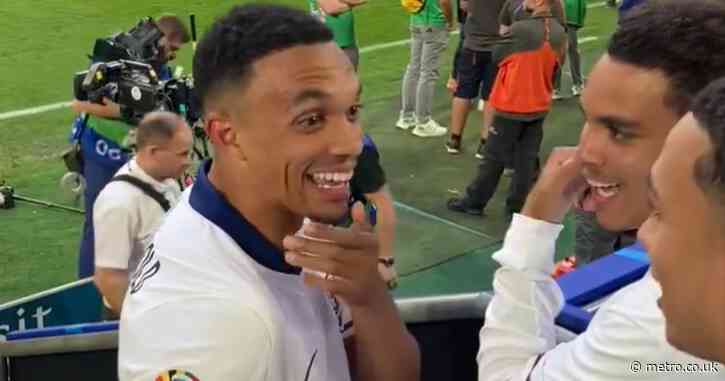 Trent Alexander caught revealing England star didn’t want to take a penalty