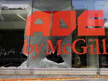 Man arrested, McGill windows smashed during pro-Palestinian protest