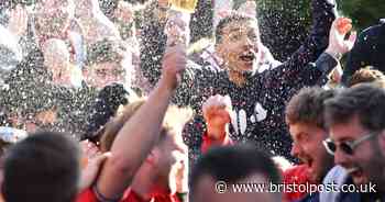 Euro 2024: England fans celebrate win against Switzerland in Bristol