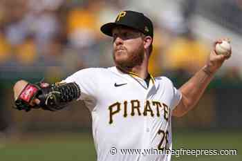 Pittsburgh Pirates left-hander Bailey Falter leaves start against Mets in the third inning