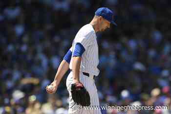 Anderson throws eight scoreless innings in Los Angeles Angels 7-0 win over Chicago Cubs